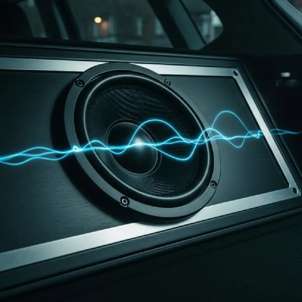 Car amplifier installation in UAE with professional car audio system setup